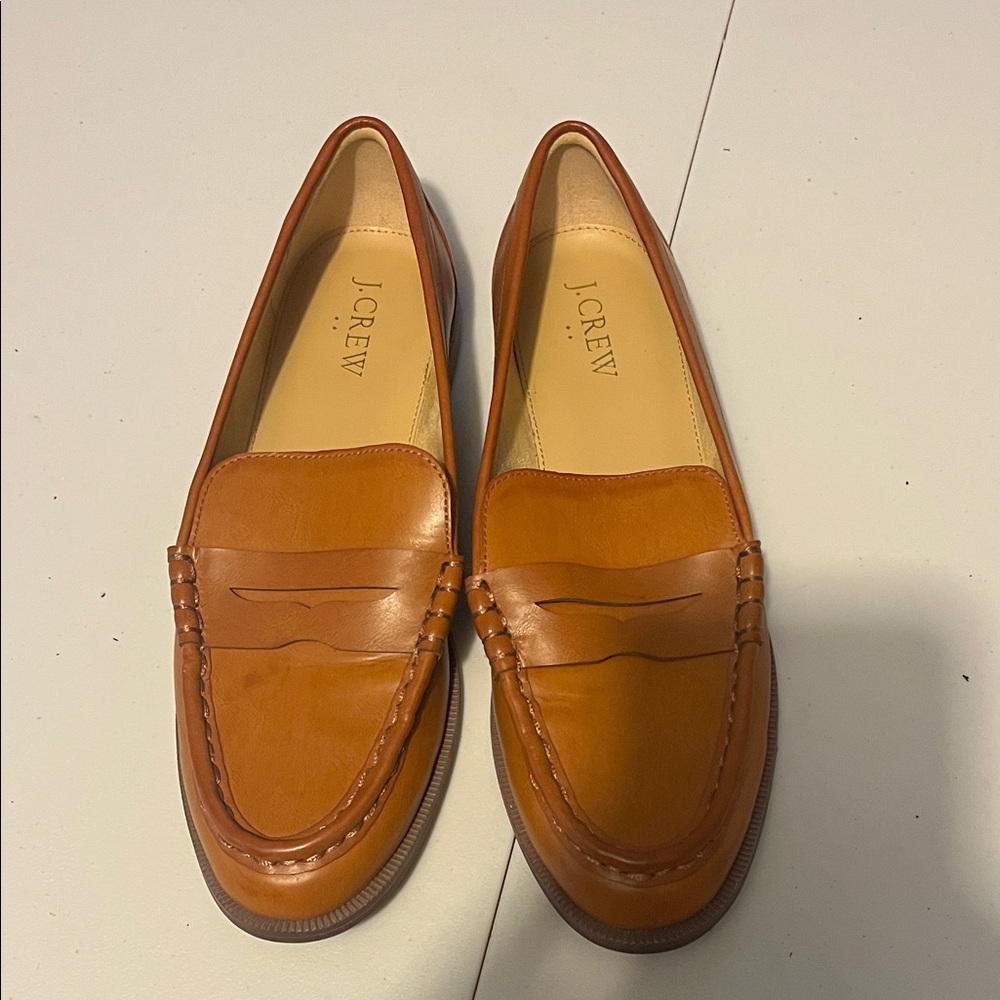 J. Crew Brown Loafers